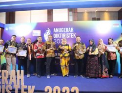 Unila Borong Empat Emas Dua Perunggu Anugerah Diktiristek 2023