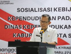 Pemprov Lampung Gelar Rapat Forum Kadis Dukcapil se-Provinsi Lampung untuk Sosialisasikan Kebijakan Administrasi Kependudukan Terkait Pemilu 2024