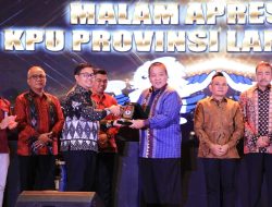 Gubernur Arinal Buka Malam Apresiasi KPU Provinsi Lampung 2023, Bentuk Kontribusi Nyata Mewujudkan Pemilu 2024 yang Luber dan Jurdil