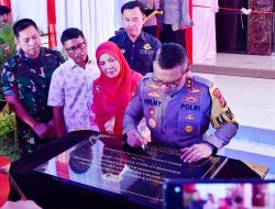 Dandim 0410/KBL Hadiri Peresmian Gedung SPKT Polresta Bandar Lampung