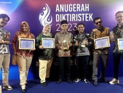 ITERA Raih Empat Penghargaan Humas dan Kerja Sama Anugerah Diktiristek Tahun 2023