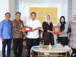 Gubernur Arinal Terima Kunjungan Silaturahmi Kepala Perwakilan Bank Indonesia Lampung Junanto Herdiawan di Mahan Agung