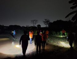 Balita Hanyut di Saluran Irigasi Saat Hujan Deras, Tim SAR Gabungan Lakukan Pencarian Hingga Malam Hari