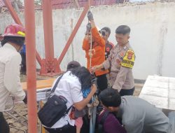 Remaja Naik Tower BTS di Desa Bernung Untuk Percobaan Bunuh Diri, Tim SAR Gabungan Evakuasi Dalam Keadaan Selamat