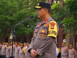 Wakapolda Kembali Tekankan Personil Polda Lampung Untuk Raih Legitimasi Sosial dan Legitimasi Penegakan Hukum