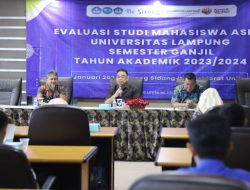 UPT PKLI Gelar Evaluasi Studi Mahasiswa Asing Semester Ganjil 2023