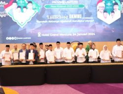 Unila dan PWNU Provinsi Lampung Teken MoU Implementasi Gerakan Keluarga Maslahat NU