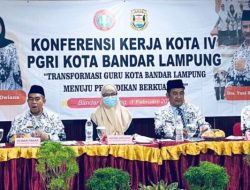 Buka Konkerkot IV, Kadisdikbud Ajak PGRI Bandar Lampung Tingkatkan Kualitas Pendidikan