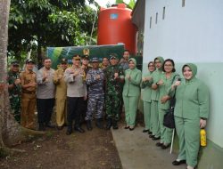 Hadiri Launching Program TNI-AD Manunggal Air, Kasrem 043/Gatam : Ini Bentuk Nyata Peran TNI-AD Menjaga Ketersediaan Air Bersih