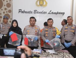 Kurang Dari 1 x 24 Jam, Polresta Bandar Lampung Ungkap Kasus Pembunuhan Di Kemiling