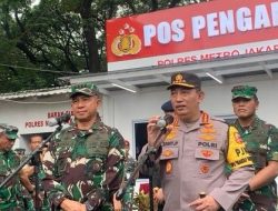 Panglima TNI dan Kapolri Cek TPS Pemilu, Pastikan Pencoblosan Aman