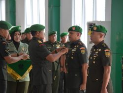 Brigjen TNI Iwan Ma’ruf Zainudin, S.E., Pimpin Sertijab Tiga Dandim Jajaran Korem 043/Gatam