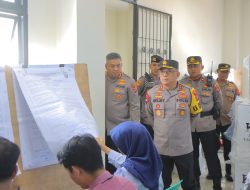 Kapolda Monitoring Rapat Pleno Rekapitulasi Suara di PPK, Situasi Kondusif