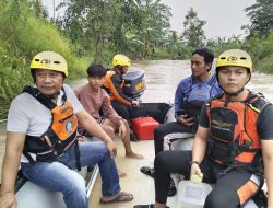 Seorang Remaja Warga Candipuro Hanyut Terbawa Arus Sungai Way Galih, Tim SAR Gabungan Lakukan Pencarian