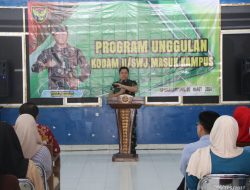 Kodim 0410/KBL Laksanakan Program Unggulan Kodam II/Sriwijaya Masuk Kampus