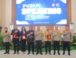 Bidhumas Polda Lampung, Gelar Peningkatan Kemampuan Public Speaking Para Bhabinkamtibmas