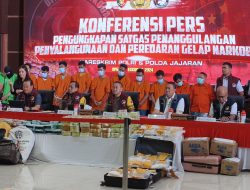 Penanggulangan Narkoba di Indonesia: Satgas Polri Ungkap Progres Penanganan Tindak Pidana Narkoba