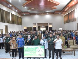 Bersama Tenaga Ahli Kementan RI, Danrem 043/Gatam Ikuti Rakor Dan Sosialisasi Pelaporan Data Optimasi Lahan Rawa, Pompanisasi Dan PAT Provinsi Lampung