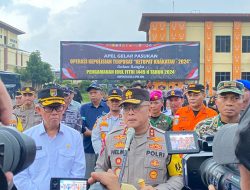 Pimpin Apel Gelar Pasukan Operasi Ketupat Krakatau 2024, Kapolda Lampung Ajak Masyarakat Mudik Lebih Awal