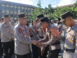 Usai Apel Pagi, Kapolda Lampung Gelar Halal Bihalal Bersama Seluruh Personel