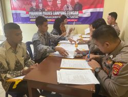 Penerimaan Anggota Polri 2024 Telah Dibuka, Polres Lampung Tengah Ajak Generasi Muda Daftar Polisi