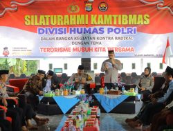 Cegah Paham Radikalisme, Div Humas Polri Silahturahmi Kamtibmas di Ponpes Nurussadah Barokatul Al Qodhri