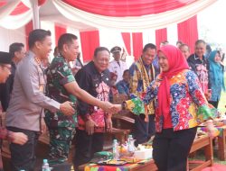 Dandim 0410/KBL Hadiri Lomba Kelurahan Berprestasi Tingkat Provinsi Lampung Tahun 2024