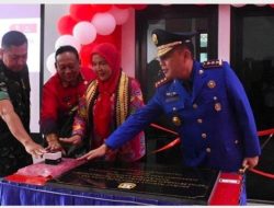 Walikota Bandar Lampung Eva Dwiana Resmikan Gedung Kantor Baru Dinas Damkar