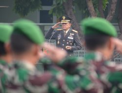 Danrem 043/Gatam Pimpin Upacara Hari Lahir Pancasila