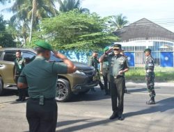 Kunjungi Kodim 0424/TGM, Danrem 043/Gatam Sampaikan Babinsa Ujung Tombak Satuan