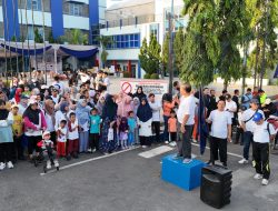 Ratusan Peserta Meriahkan Jalan Sehat Dies Natalis Ke-27 IIB Darmajaya