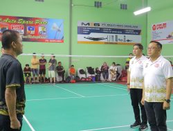 Pererat Emosional dan Komunikasi, Kapolda Cup Badminton Presisi Polda Lampung 2024 Resmi Digelar