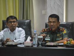 Hadiri Rapat Koordinasi, Danrem 043/Gatam Siap Dukung Program Cetak Sawah Rakyat Secara Swakelola