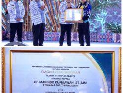 Pj. Bupati Pringsewu Marindo Kurniawan Peroleh 2 Penghargaan Nasional Sekaligus