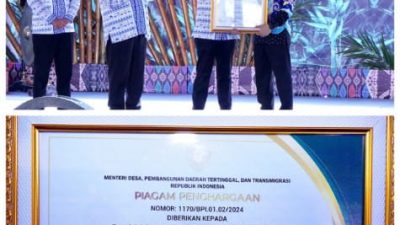 Pj. Bupati Pringsewu Marindo Kurniawan Peroleh 2 Penghargaan Nasional Sekaligus