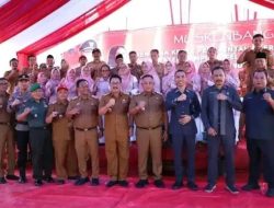 3 Anggota DPRD Kabupaten Lamsel Hadiri Musrenbang di Lapangan Trimomukti