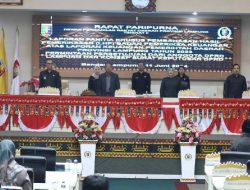 Sekdaprov Lampung Ikuti Rapat Paripurna Laporan Pansus DPRD Provinsi Lampung