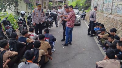 Puluhan Pelajar di Bandar Lampung Diamankan Polisi, Diduga Akan Tawuran