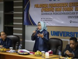 LP3M Gelar Pelatihan Pekerti bagi Dosen Unila