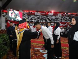 Penuh Semangat, 10.358 Mahasiswa Baru Ikuti PKKMB Unila