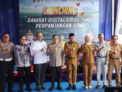 Pemprov Bersama Polda Lampung Resmi Luncurkan layanan Samsat Digital Drive Thru