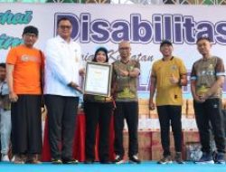 HUT Kota Bandar Lampung ke-343 Tahun, Pemkot Sukses Gelar Jalan Sehat dan Senam Disabilitas