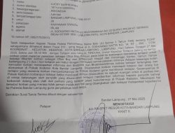 Ketua LSM KAKI Lampung Dituduh Otak Penggelapan Motor, Laporkan Balik Mantan OB ke Polresta