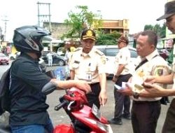 Bapenda Lampung Melalui Samsat Bandar Lampung Gelar Razia Gabungan Kendaraan Bermotor 2025