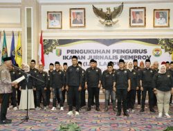 Gubernur Lampung Kukuhkan IJP Lampung Periode 2025-2028