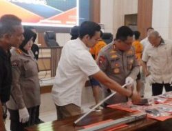 Ditreskrimum Polda Lampung Berhasil Mengungkap Kasus Penyalahgunaan Senjata Api Ilegal