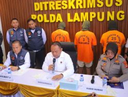 Ditreskrimsus Polda Lampung Bongkar Jaringan Komunitas Gay