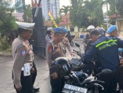 Operasi Patuh Krakatau 2025, Propam Polresta Gelar Pemeriksaan Kelengkapan Personil