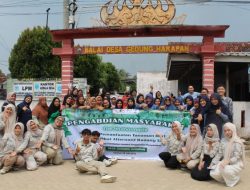 Farmasi ITERA Gelar Pemeriksaan Kesehatan untuk Ibu PKK dan Kader Posyandu di Lampung Selatan