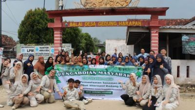 Farmasi ITERA Gelar Pemeriksaan Kesehatan untuk Ibu PKK dan Kader Posyandu di Lampung Selatan
